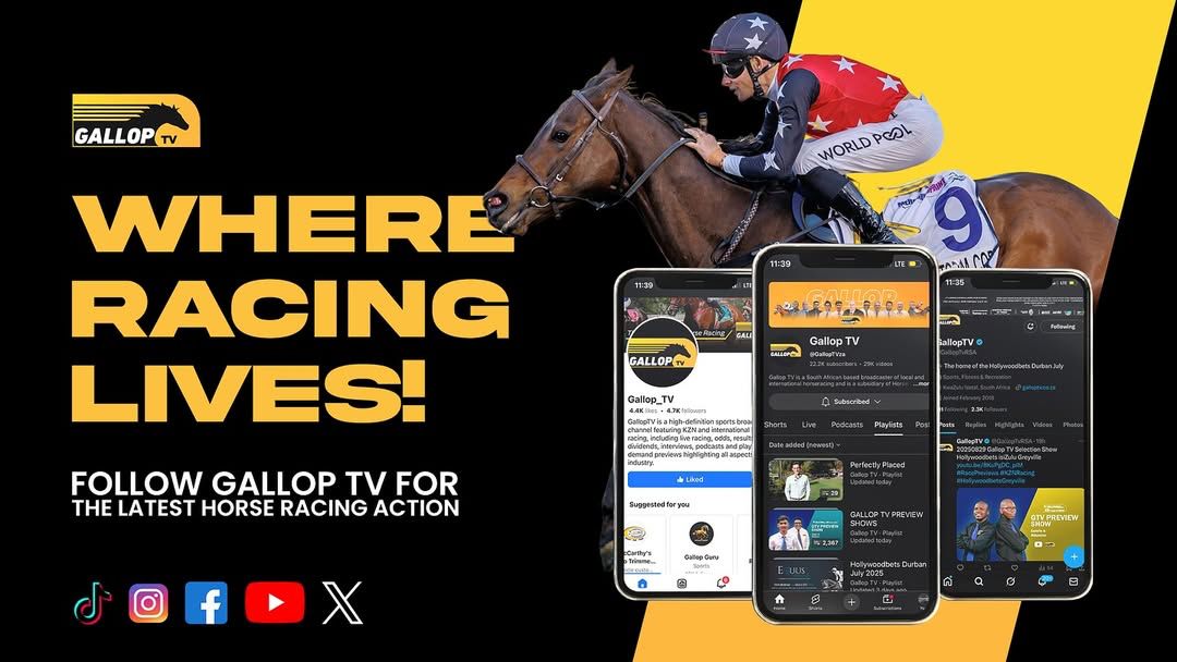 GallopTV campaign visual