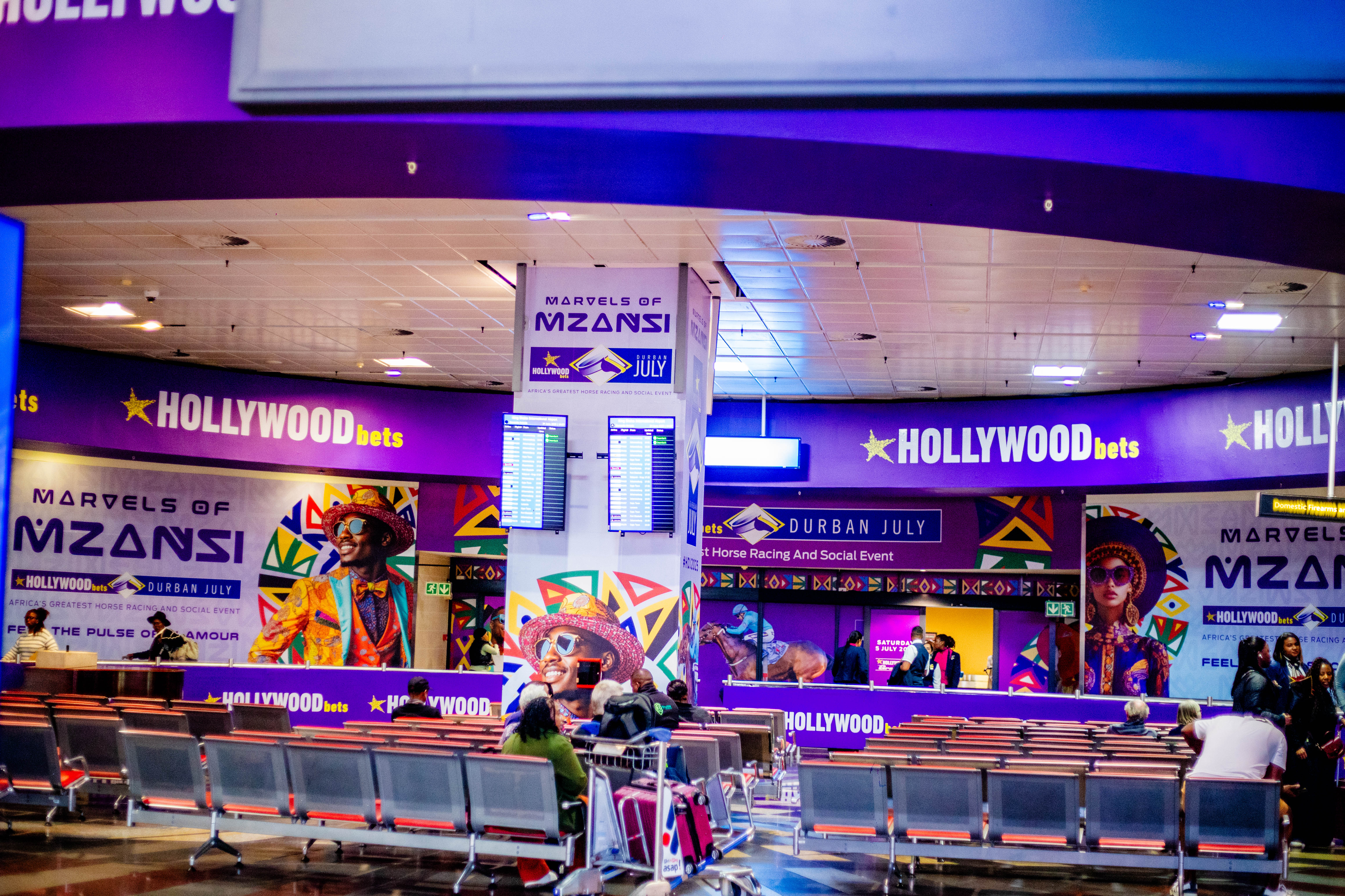 Hollywoodbets Durban July branded merchandise video still