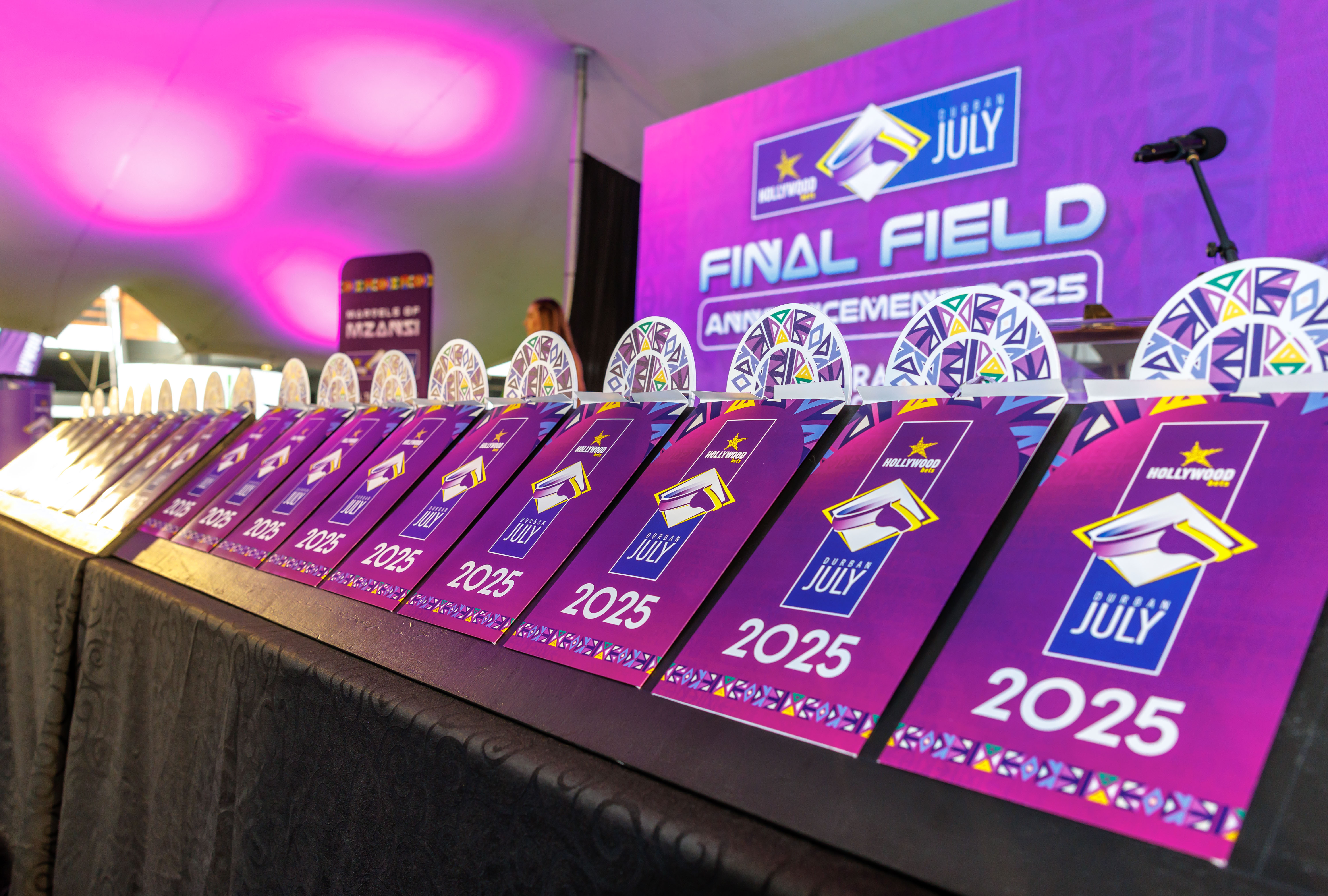 Hollywoodbets Durban July event branding